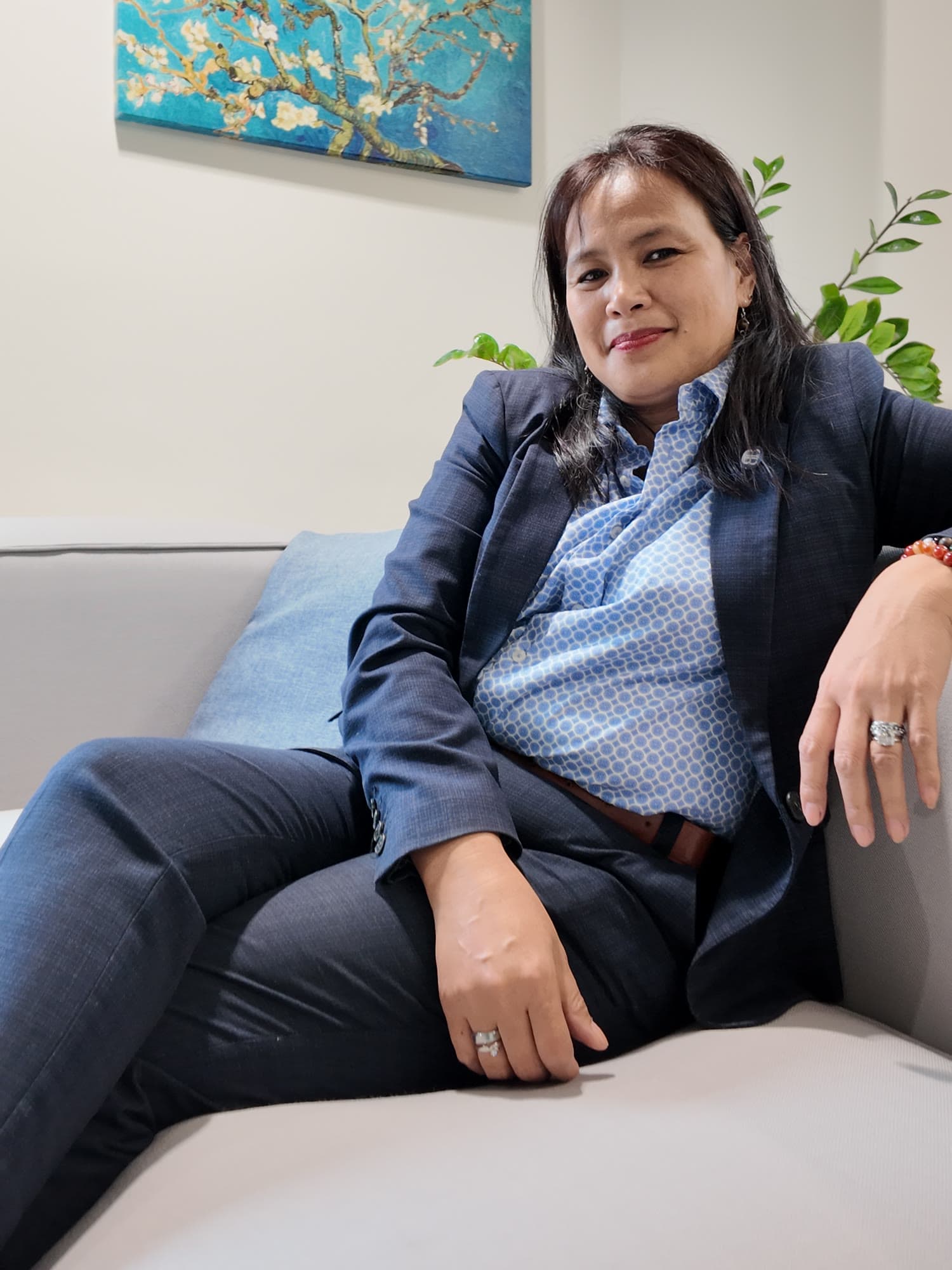Portrait of Mel Fisher, co-founder of Business for Breakfast